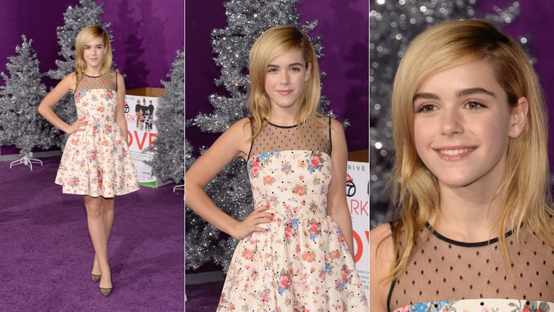 Illustration for article titled Believe Premiere: Cute Dresses and Bieber as The Elf on the Shelf